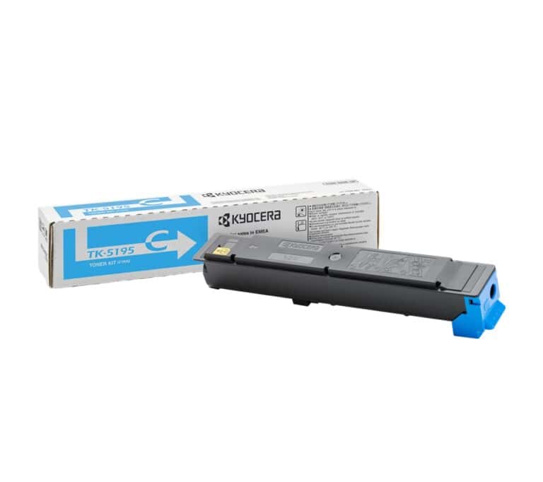 Original Kyocera TK-5195C Cyan Toner Cartridge 1