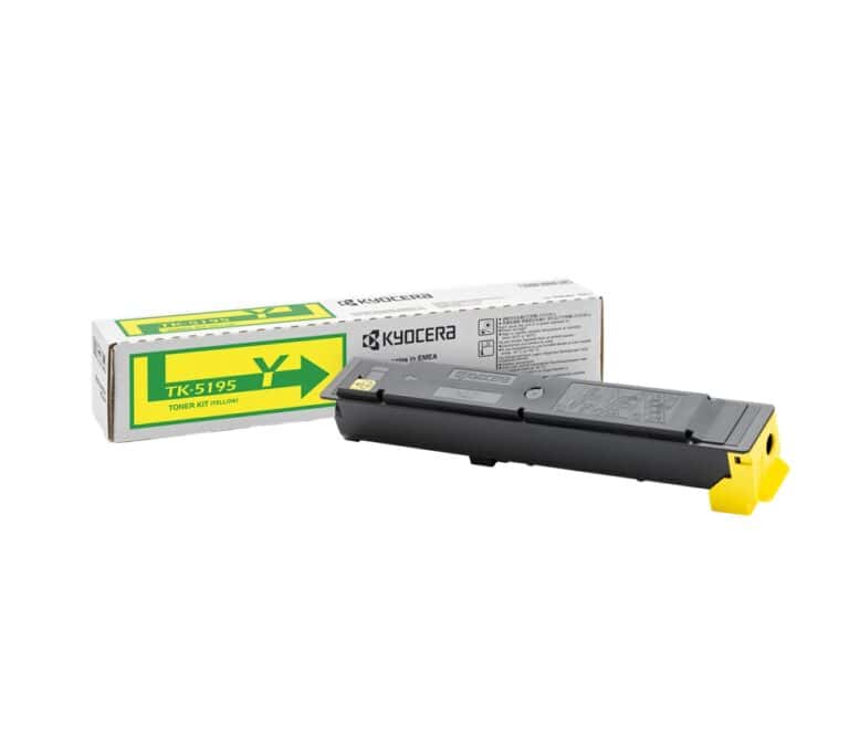 Original Kyocera TK-5195Y Yellow Toner Cartridge