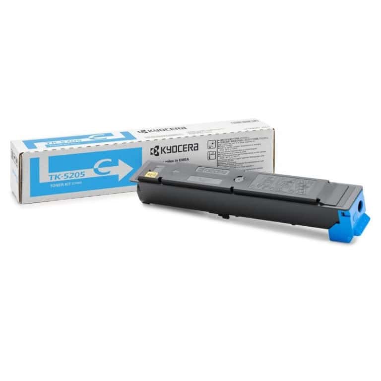 Original Kyocera TK-5205C Cyan Toner Cartridge