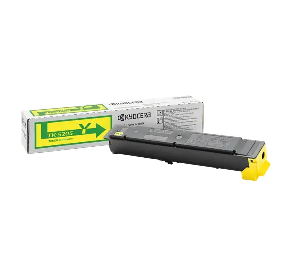 Original Kyocera TK-5205Y Yellow Toner Cartridge