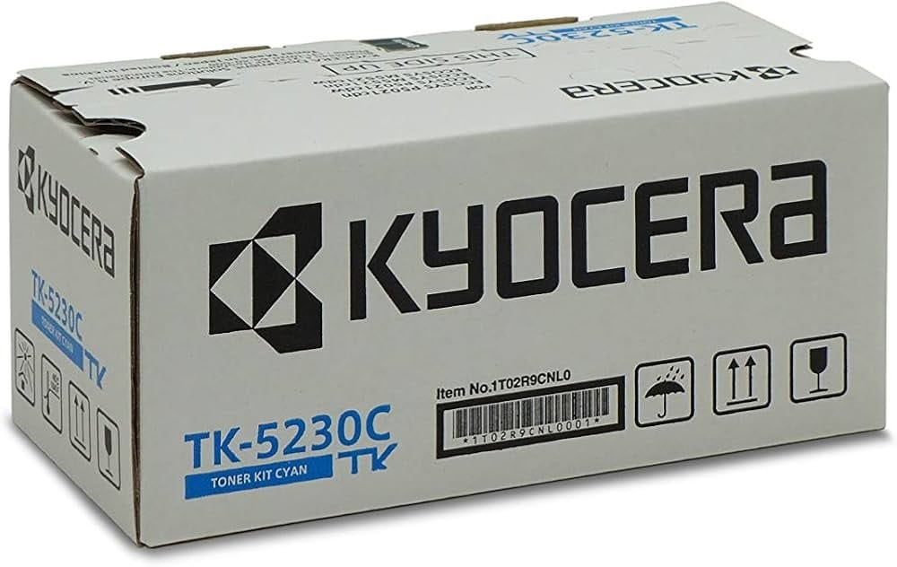 Original Kyocera TK-5230C Cyan Toner Cartridge Original Kyocera TK-5230C Cyan Toner Cartridge