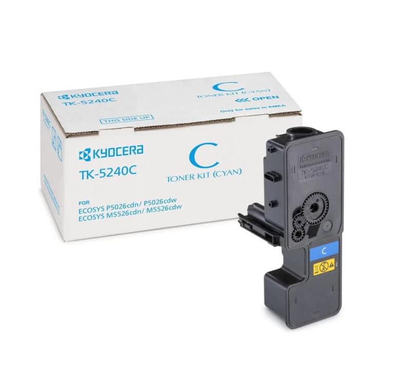 Original Kyocera TK-5240C Cyan Toner Cartridge 1