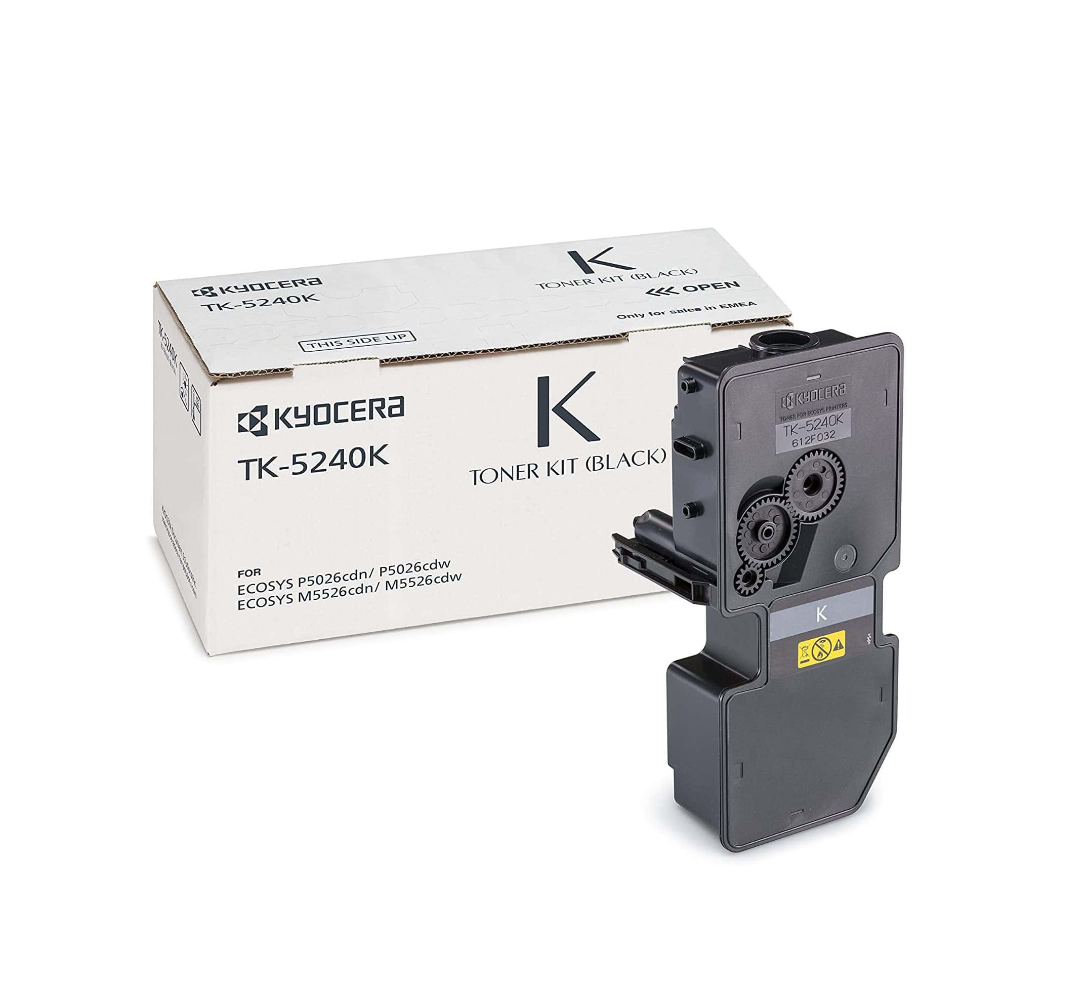 Original Kyocera TK-5240K Black Toner Cartridge Original Kyocera TK-5240K Black Toner Cartridge