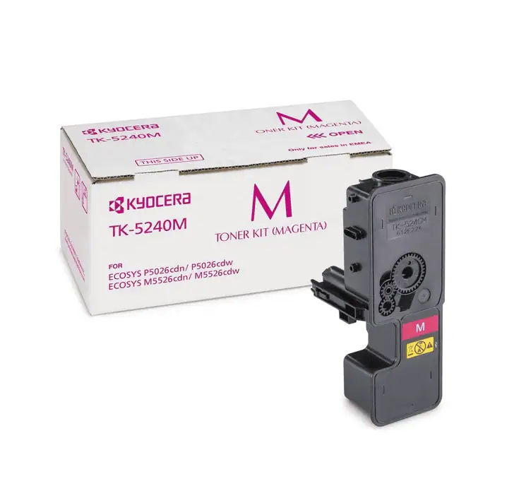 Original Kyocera TK-5240M Magenta Toner Cartridge Original Kyocera TK-5240M Magenta Toner Cartridge