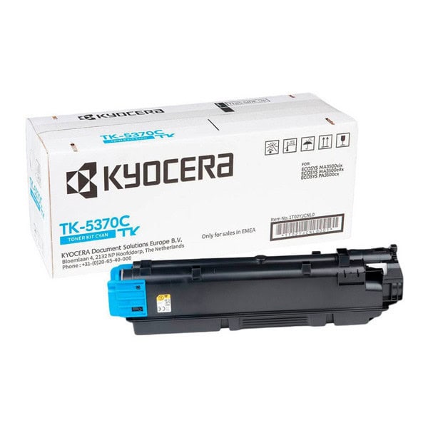 Original Kyocera TK-5370C Cyan Toner Cartridge Original Kyocera TK-5370C Cyan Toner Cartridge
