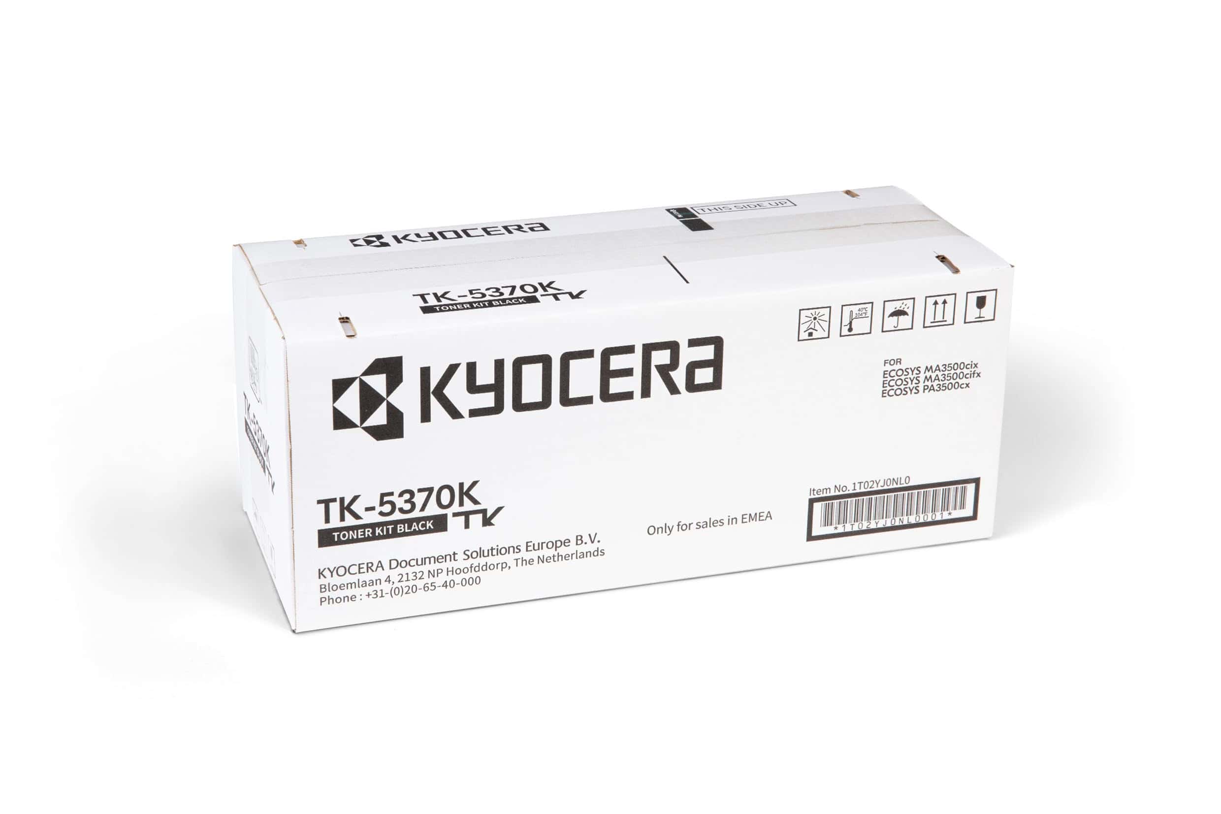 Original Kyocera TK-5370K Black Toner Cartridge Original Kyocera TK-5370K Black Toner Cartridge