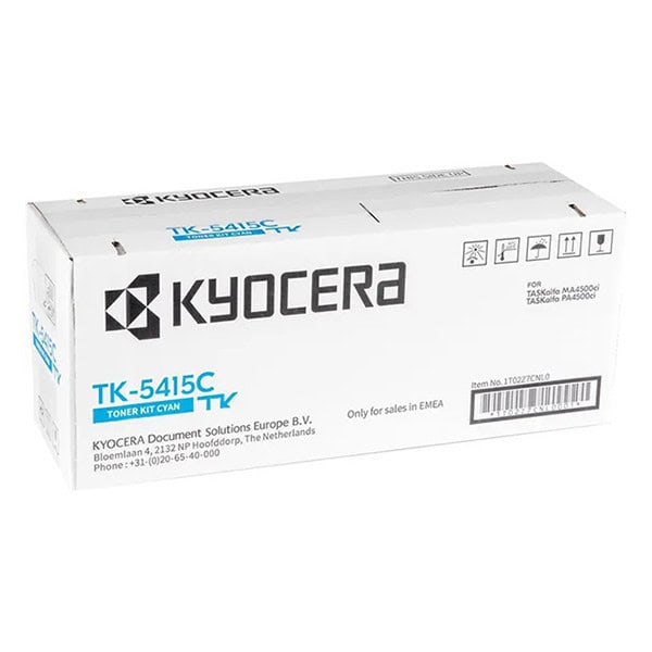 Original Kyocera TK-5415C Cyan Toner Cartridge 1
