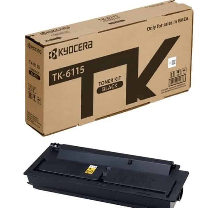 Original Kyocera TK-6115K Black Toner Cartridge