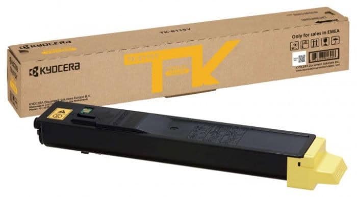 Original Kyocera TK-8115Y YellowToner Cartridge Original Kyocera TK-8115Y YellowToner Cartridge