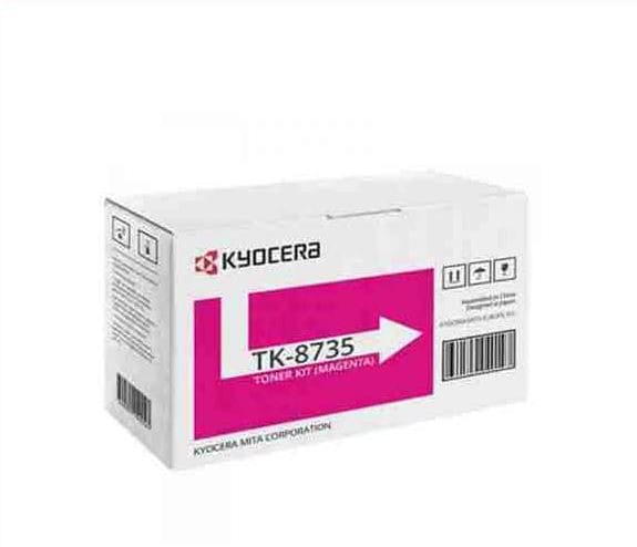 Original Kyocera TK-8735M Magenta Toner Cartridge Original Kyocera TK-8735M Magenta Toner Cartridge