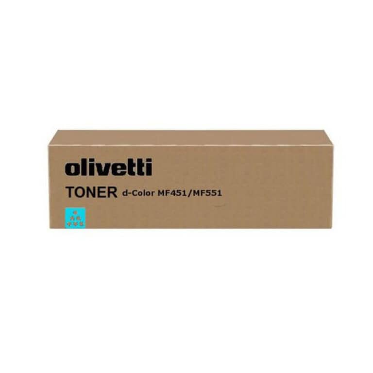 Original Olivetti B0821 Cyan Toner Cartridge
