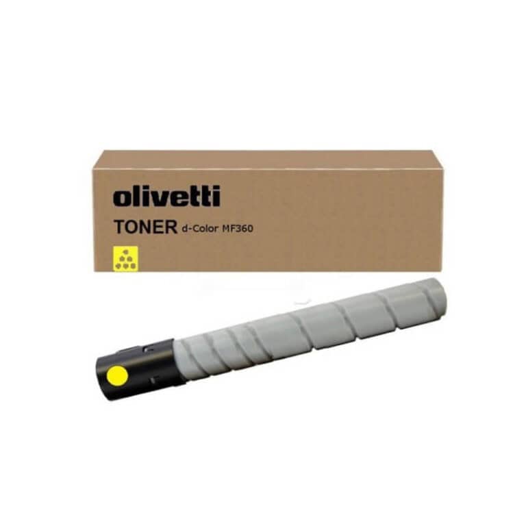 Original Olivetti B0842 Yellow Toner Cartridge