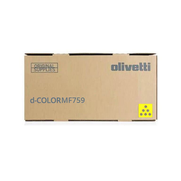 Original Olivetti B1266 Yellow Toner Cartridge