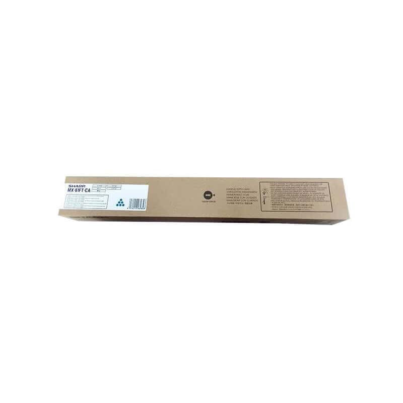 Original Sharp MX-61FT-CA Cyan Toner Cartridge Original Sharp MX-61FT-CA Cyan Toner Cartridge