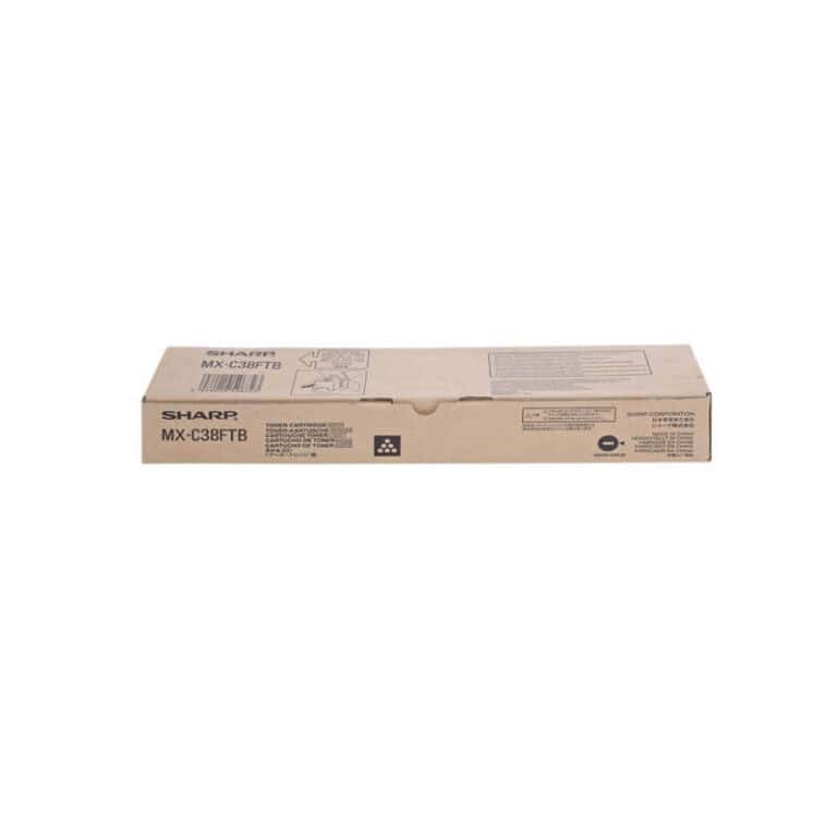 Original Sharp MX-C38FTB Black Toner Cartridge