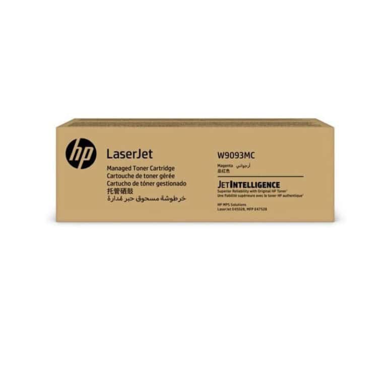 Original W9093MC HP Magenta Managed LaserJet Toner Cartridge