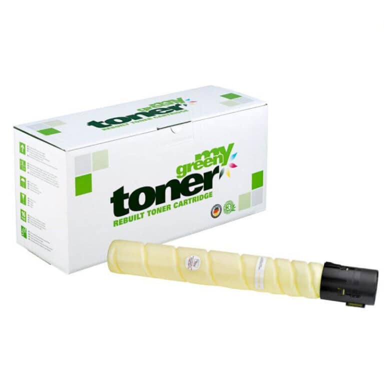 Remanufactured Konica Minolta TN321Y Yellow Toner Cartridge