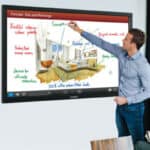 Sharp PN-VC652HN 65" Interactive Screen 1
