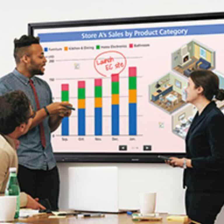 Sharp PN-VC753HN 75" Interactive Screen 1